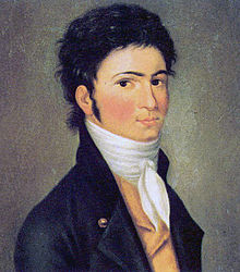 Beethoven ritratto da Riedel